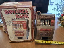 Vtg Metal Tabletop Slot