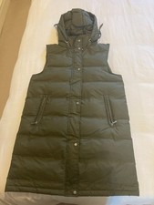 Zara quilted full length gilet
