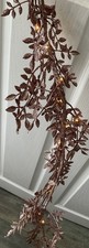 Pink Shimmer Pre Lit Christmas/holiday Garland By Next