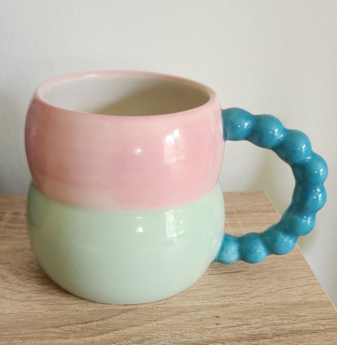 Aphorism pink green - pink, blue