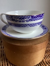 Vintage Cup Saucer Willow