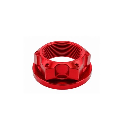 Red top yoke nut - top,