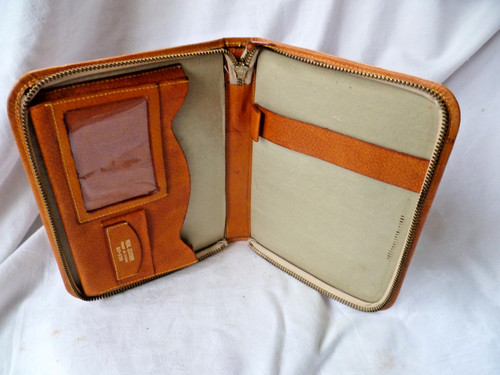 Original vintage tan leather - vintage,