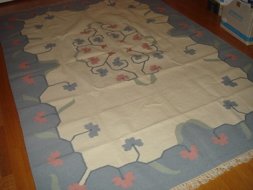 Vintage flat weave - vintage, wool