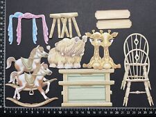 Die Cuts For Handmade Baby Cards, Toppers, Embellishments,