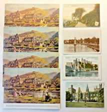 8 x assorted vintage Views of Wales postcards