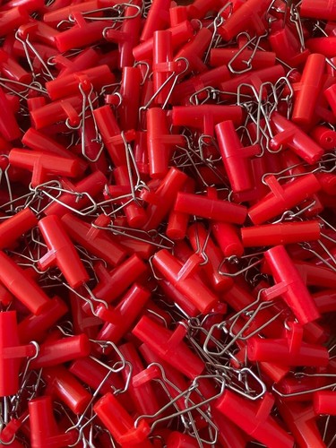Heavy duty zip slider red - heavy,