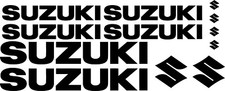 12 Piece Suzuki Decals