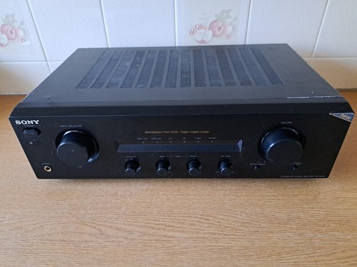 Sony integrated stereo - sony,