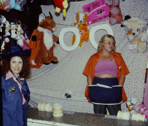 1980s women carnival game - 1980s,