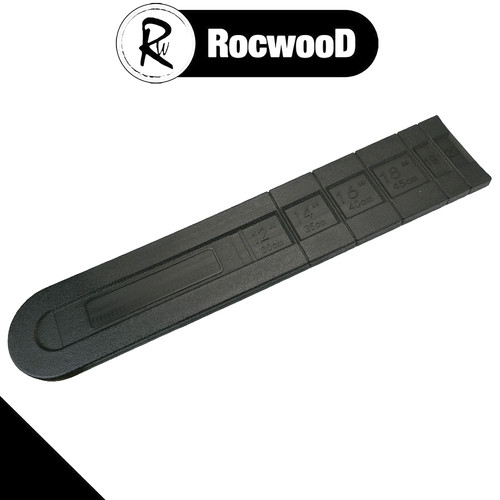 Chainsaw black guide bar - black,