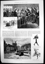 Old Print Walmer Castle New