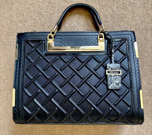 River island black gold ladies - black/gold,