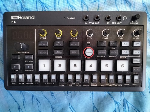 Roland sampler - roland, p6