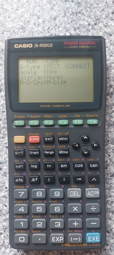 Casio 9700ge power - fx-9700ge, graphic