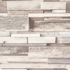 Wood Slate Brick Wallpaper