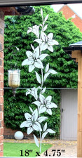 Large etched glass vinyl - etched,
