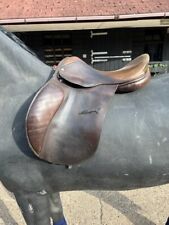 Falcon brown leather saddle