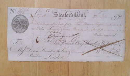 1795 sleaford bank - 1795,
