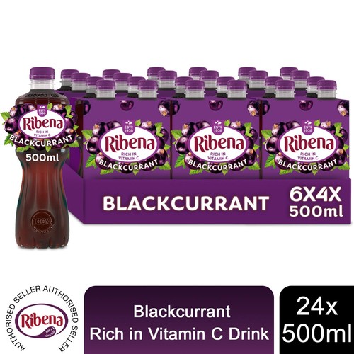 Ribena blackcurrant juice - ribena,