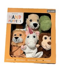 Animal Hand Puppets Pack of 5