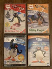 Pingu DVD bundle 4 DVD's.