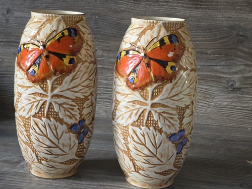 Pair antique thomas forester - antique,