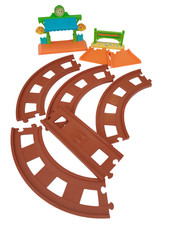 ELC Happyland Brown Train