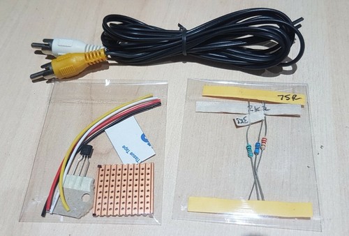 Mod kit for pal - kit, pal/ntsc