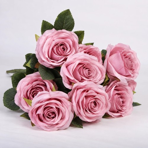 Heads silk rose artificial - 10,