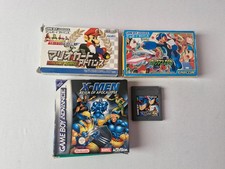 ROCKMAN / Megaman MARIOKART XMEN Gameboy Advance Nintendo LOT BUNDLE GAMES