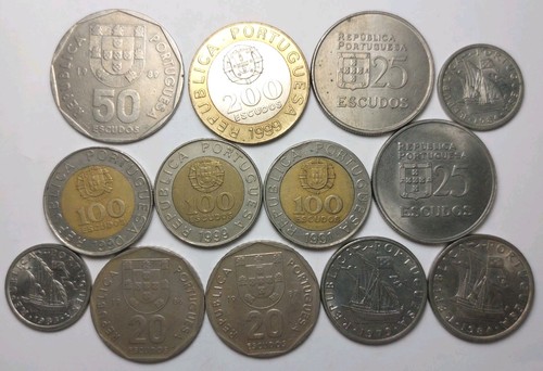 Portugal coin lot 1979 1999 - portugal, 1979-1999