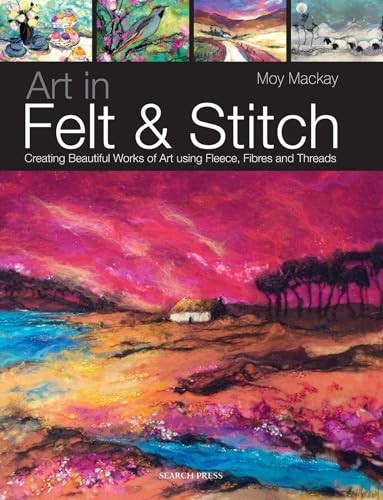 Art felt stitch creating - art,