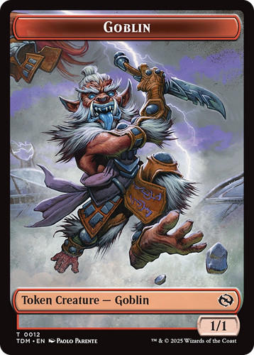 Mtg goblin warrior - goblin,