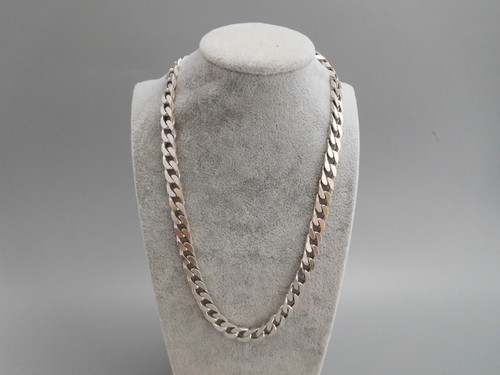 Heavy sterling silver 18ins - heavy,