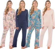 Kate Morgan Ladies Soft Cozy Lightweight Stretch Pyjama Set 2025 NEW Stock