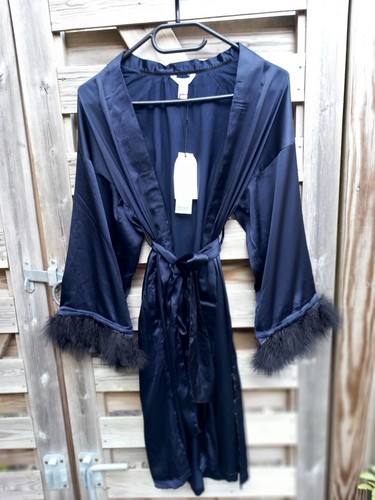 Monsoon navy robe dressing - monsoon,