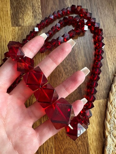 Art deco cherry amber - art,
