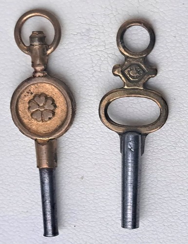 Vintage pocket watch key 2 - vintage, x