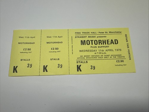 Motorhead tickets manchester
