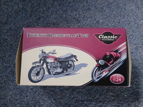 Triumph bonneville t120 24 - t120,, 1:24
