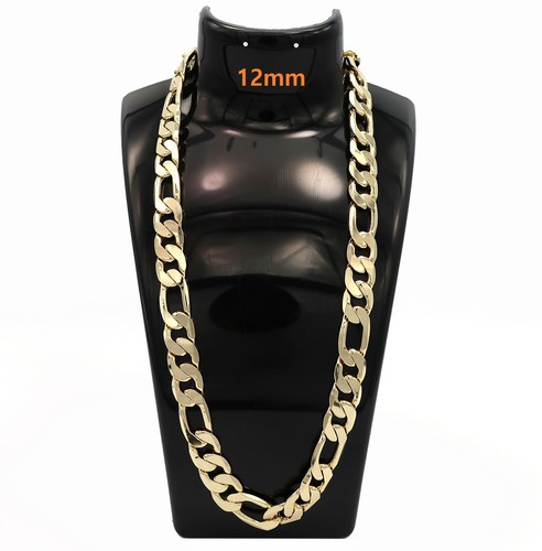 12mm italian figaro link chain - italian,