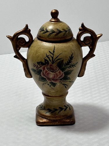 Floral art handpainted ceramic - handpainted,