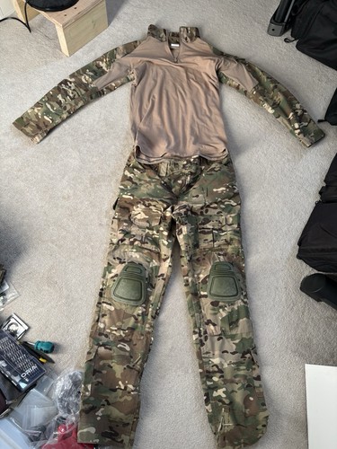 Airsoft multicam camo shirt - airsoft,