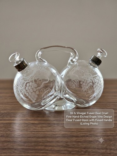 Vintage clear glass - clear,