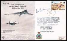 AM SIR IVOR BROOM KCB CBE DSO DFC** AFC Signed RAF B43c H.P. Victor Bomber Cover
