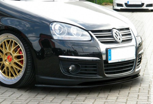 Front bumper spoiler skirt - front,