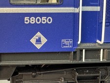 HELJAN OO BR CLASS 58 LOCO HISTORIC 58050 "TOTON TRACTION DEPOT " MAINLINE BLUE