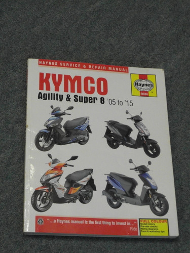 Haynes kymco agility 125 - kymco,