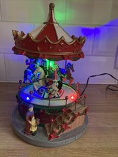 Christmas Optic Merry Go Round